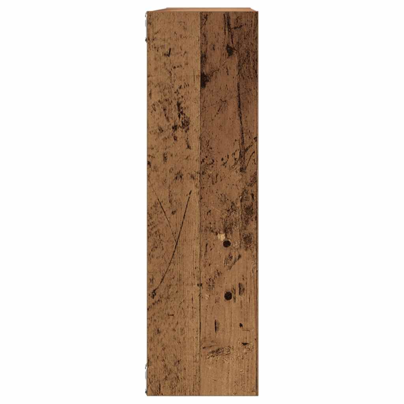 Wandregal Altholz-Optik 75x16x55 cm Holzwerkstoff