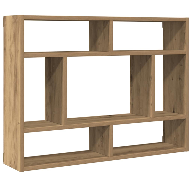 Wandregal Artisan-Eiche 75x16x55 cm Holzwerkstoff