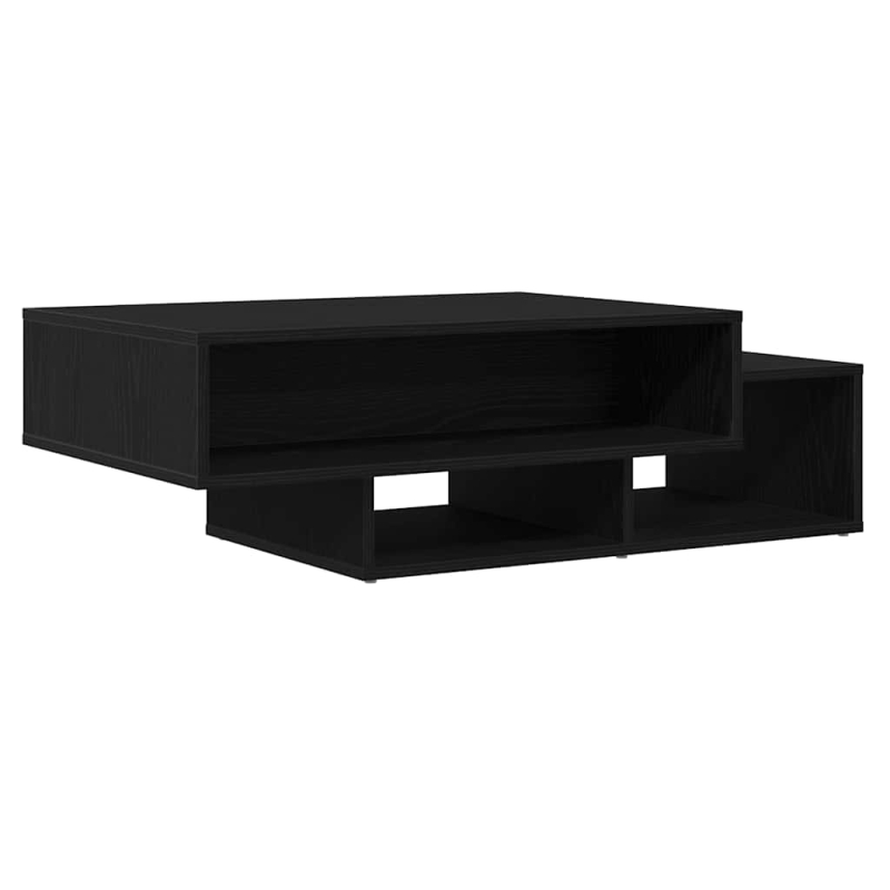 Couchtisch Schwarz Eichen-Optik 105x55x32 cm Holzwerkstoff
