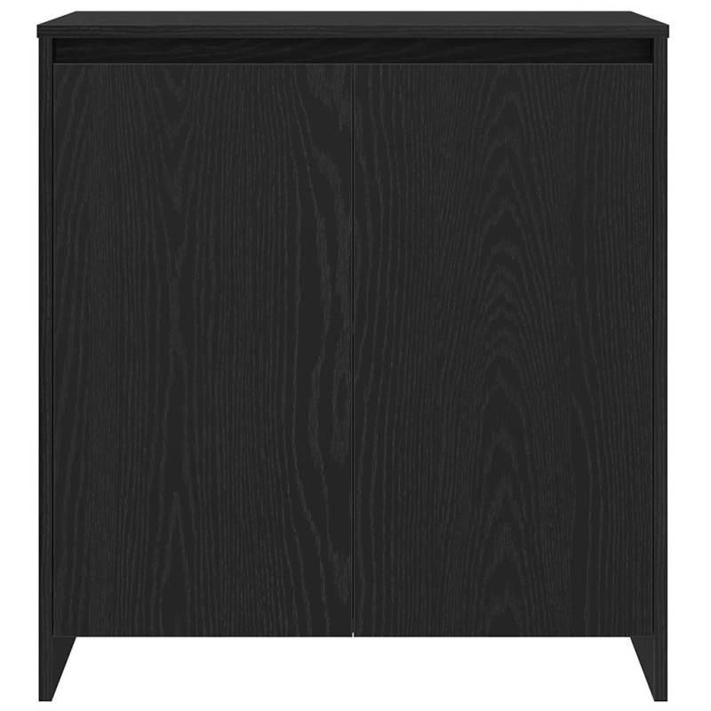 Sideboard Schwarz Eichen-Optik 70x41x75 cm Holzwerkstoff