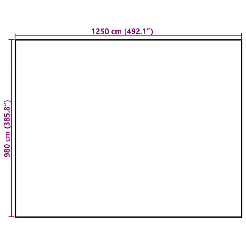 Strohvlies 9,8x12,5 m 140 g/m² Polypropylen