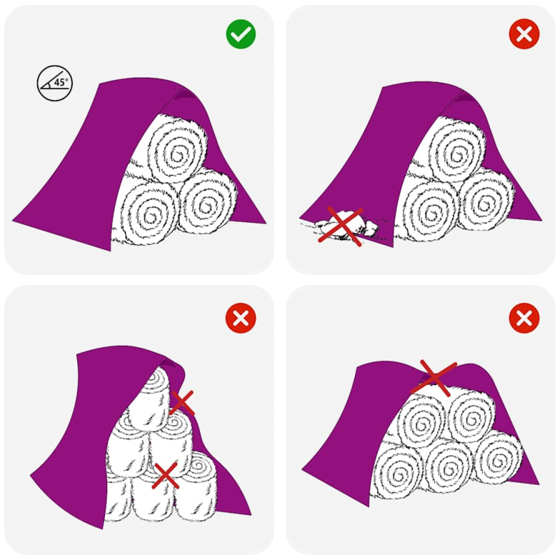 Strohvlies 10,4x12,5 m 140 g/m² Polypropylen