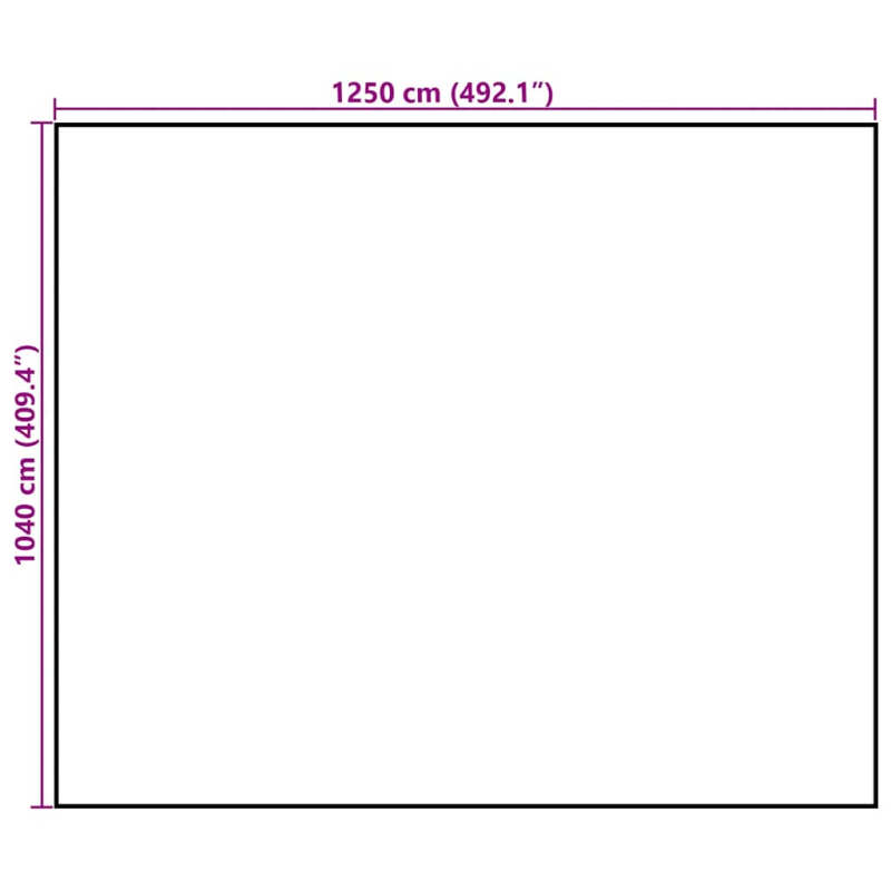 Strohvlies 10,4x12,5 m 140 g/m² Polypropylen