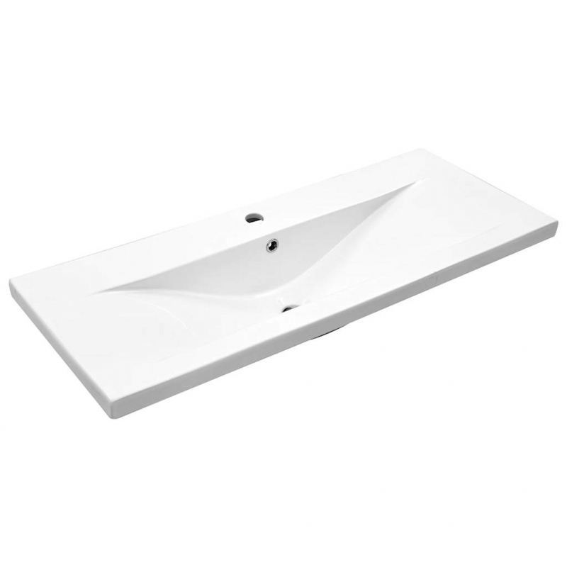 Waschbeckenunterschrank mit Einbaubecken Artisan-Eiche