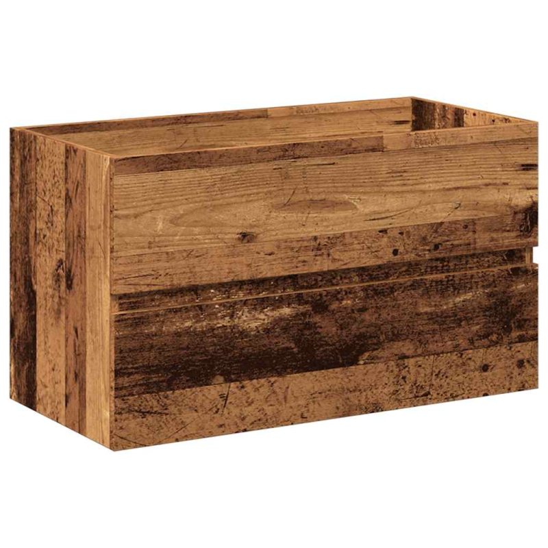 Badmöbel-Set Altholz-Optik Holzwerkstoff