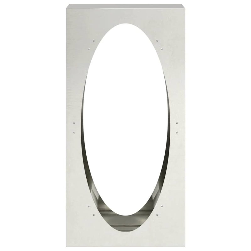 Brennholzregal 50x23x100 cm Edelstahl