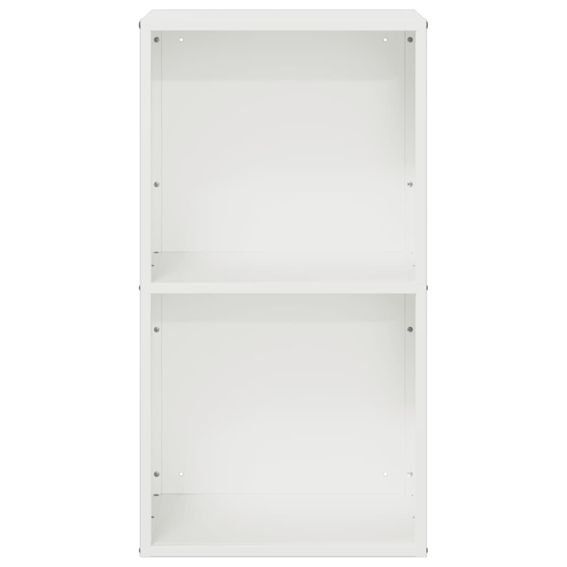 Brennholzregal Weiß 40x30x75 cm Kaltgewalzter Stahl