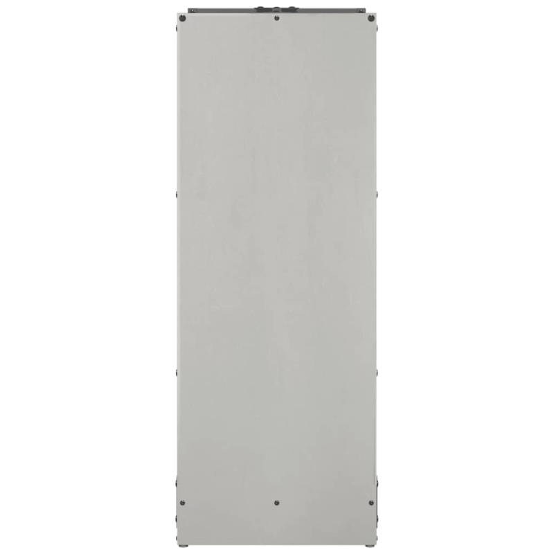 Brennholzregal 40x30x80 cm Edelstahl