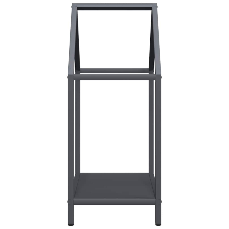 Brennholzregal Anthrazit 40x25x60 cm Kaltgewalzter Stahl