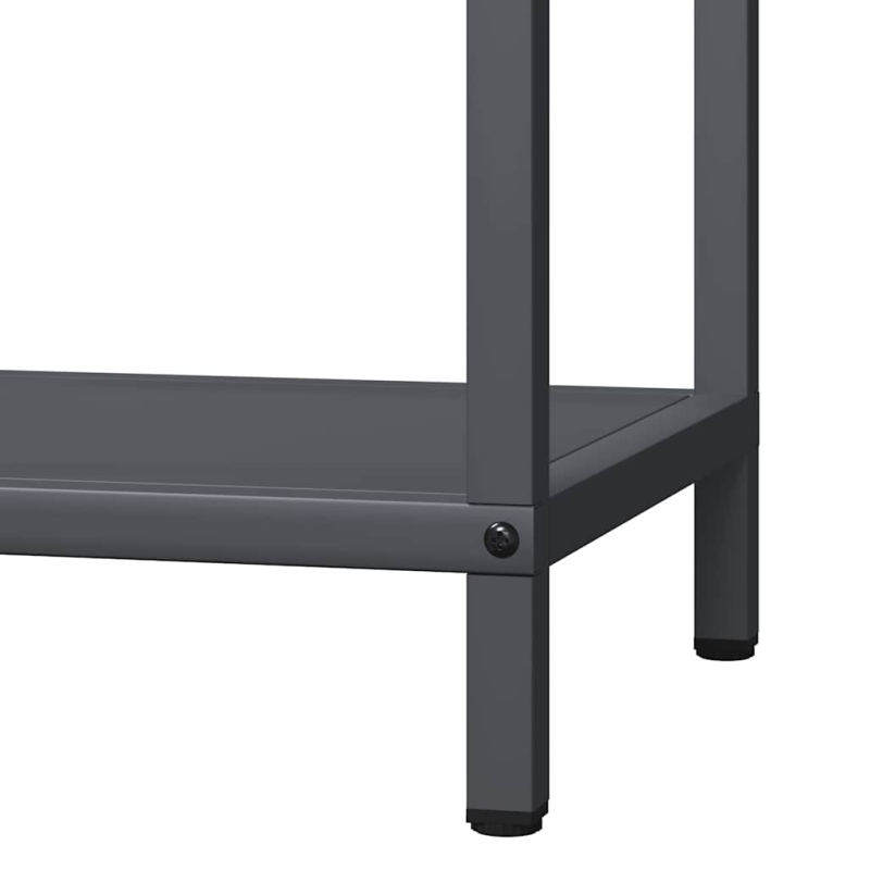 Brennholzregal Anthrazit 40x25x60 cm Kaltgewalzter Stahl