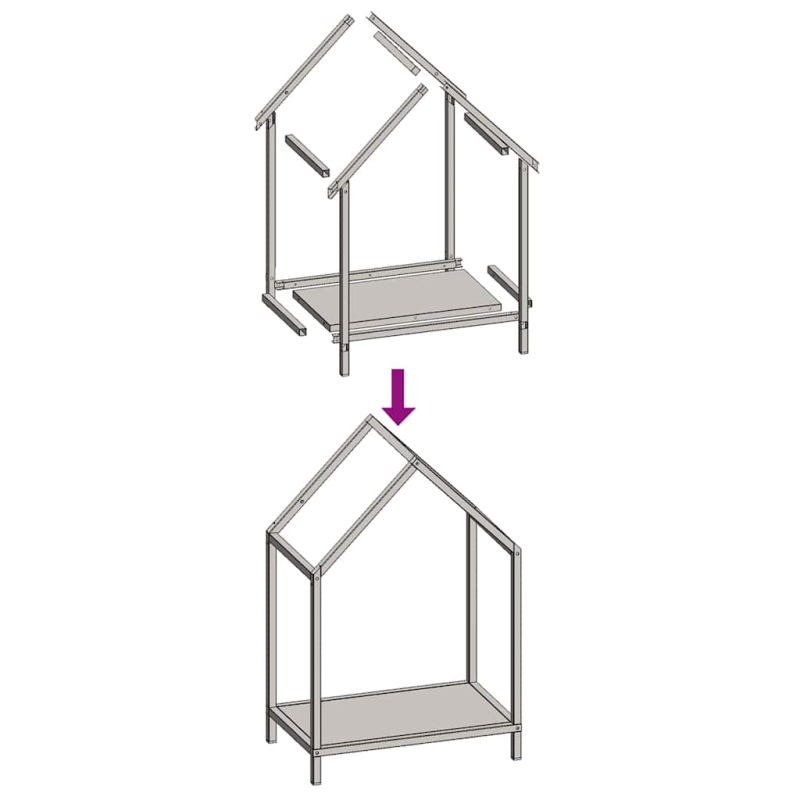 Brennholzregal Olivgrün 40x25x60 cm Kaltgewalzter Stahl