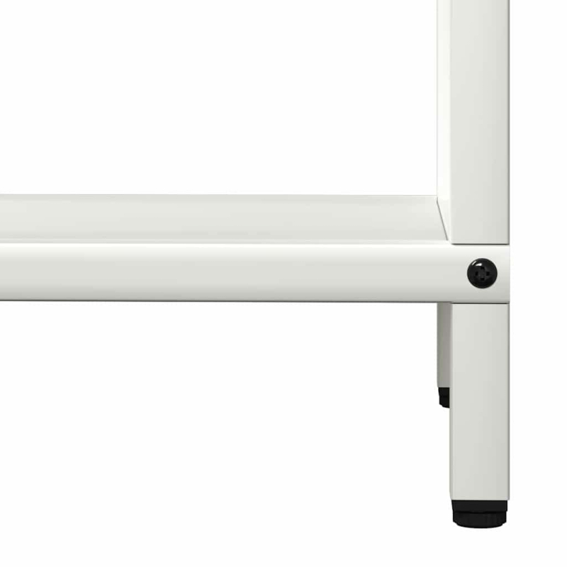 Brennholzregal Weiß 40x25x120 cm Kaltgewalzter Stahl