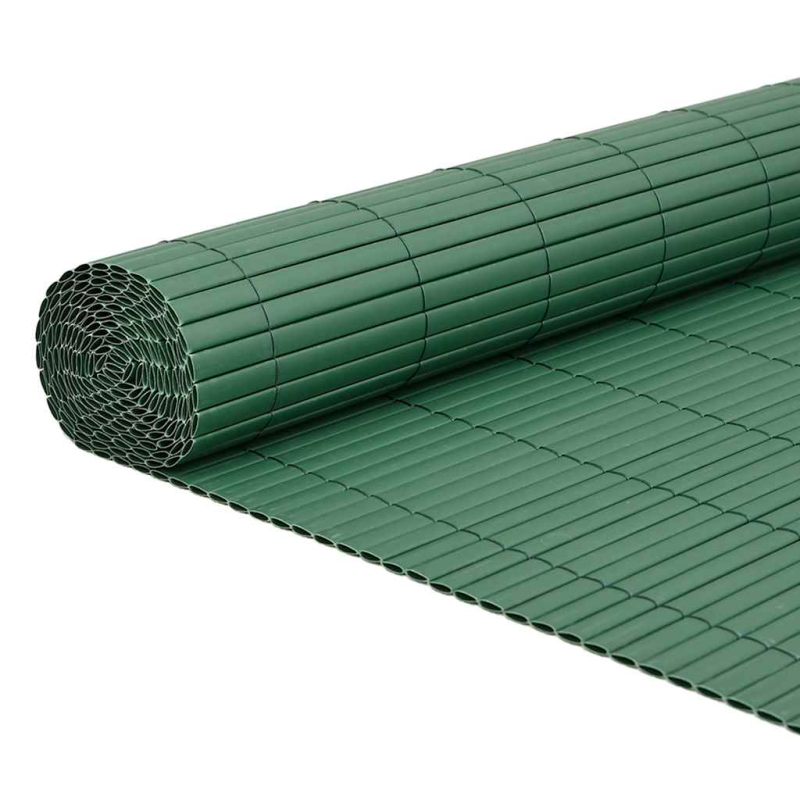 Gartenzaun Doppelseitig Grün 1,8x3 m PVC