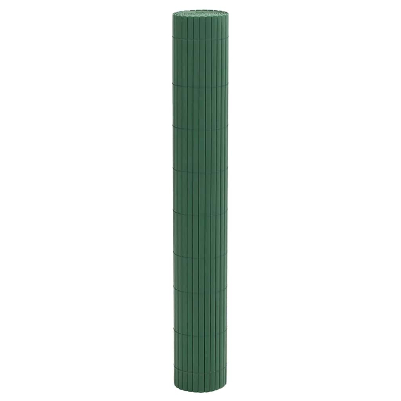 Gartenzaun Doppelseitig Grün 1,8x3 m PVC