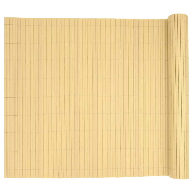 Gartenzaun Doppelseitig Gelb 1,8x3 m PVC