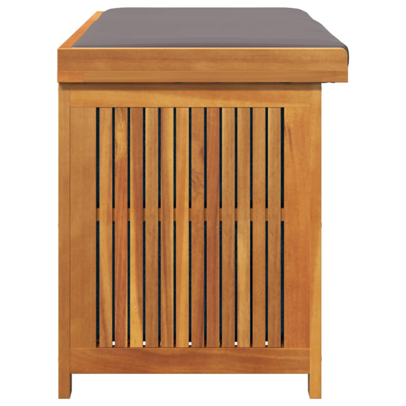 Outdoor-Kissenbox 113x50x60,5 cm Massivholz Akazie