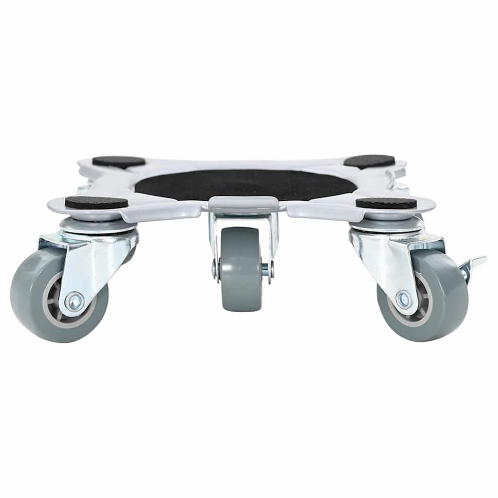 Möbelrollen 4 Stk. mit Heber 15,5x15,5x5,5 cm Stahl 1000 kg