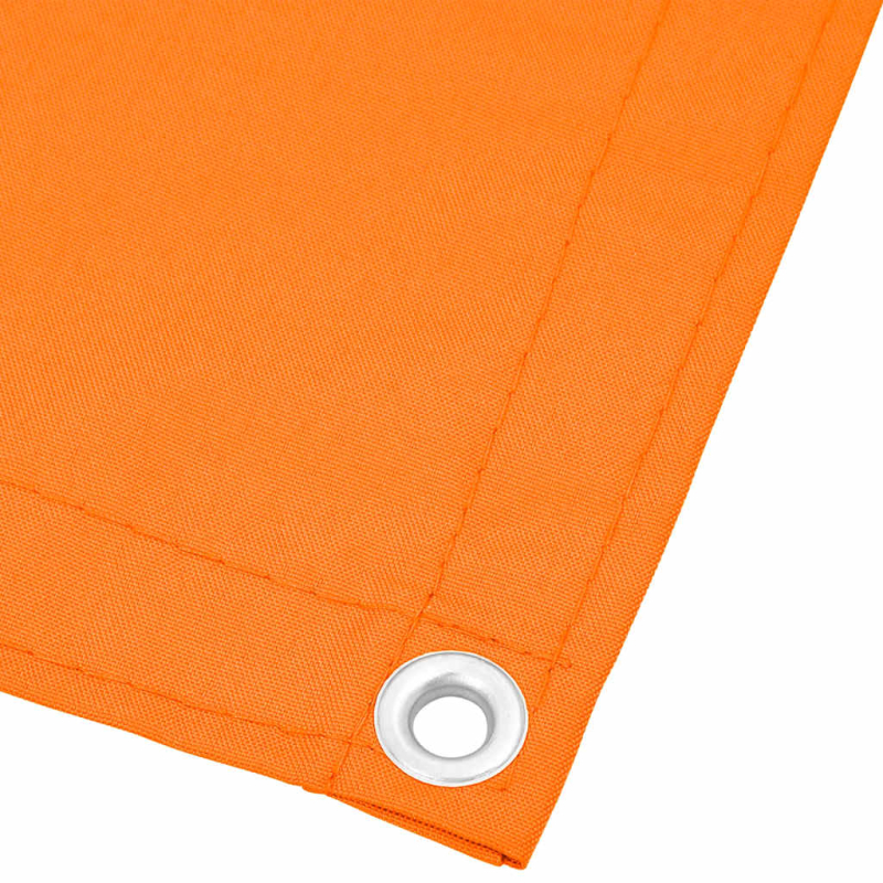 Balkon-Sichtschutz Orange 90x800 cm 100% Polyester-Oxford
