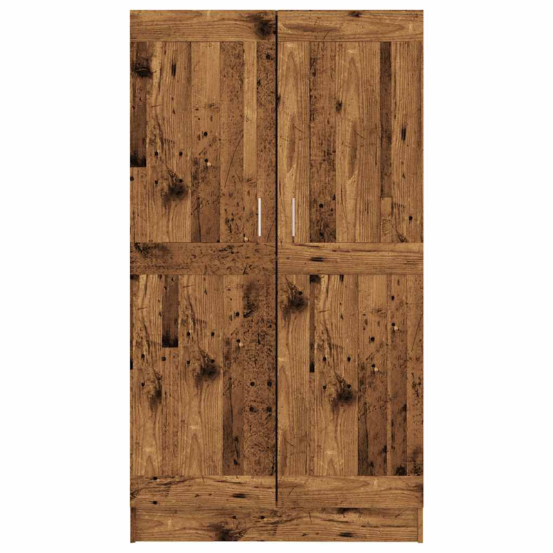 Bücherschrank Altholz-Optik 82,5x30,5x150 cm Holzwerkstoff