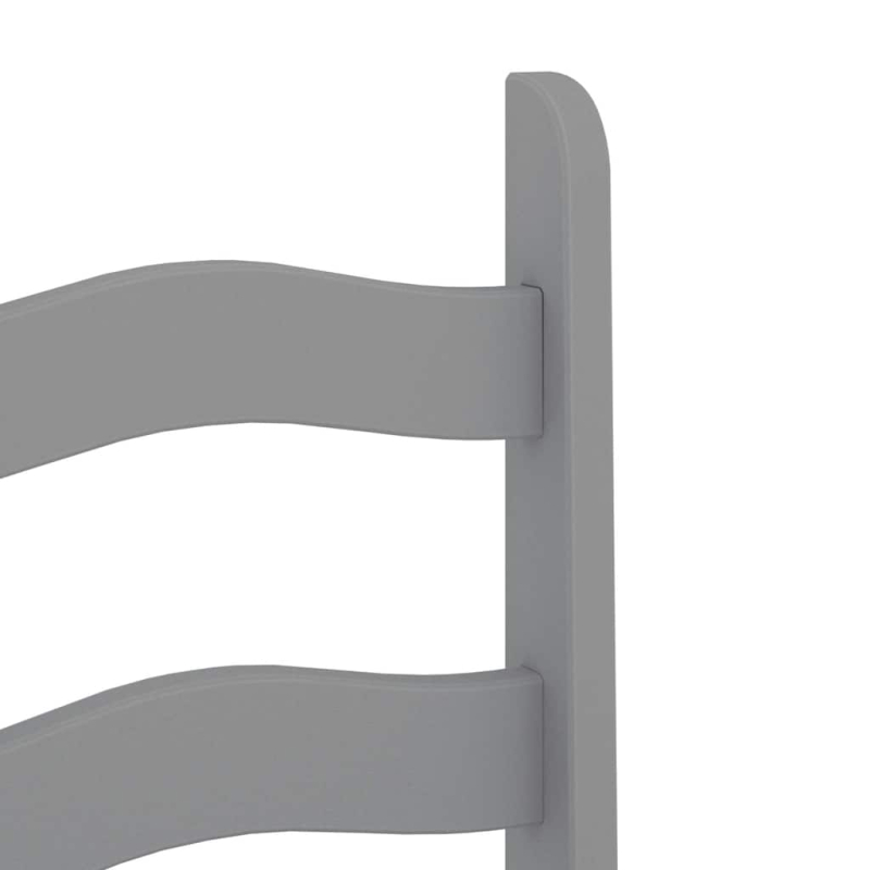 7-tlg. Essgruppe Panama Grau Massivholz Kiefer