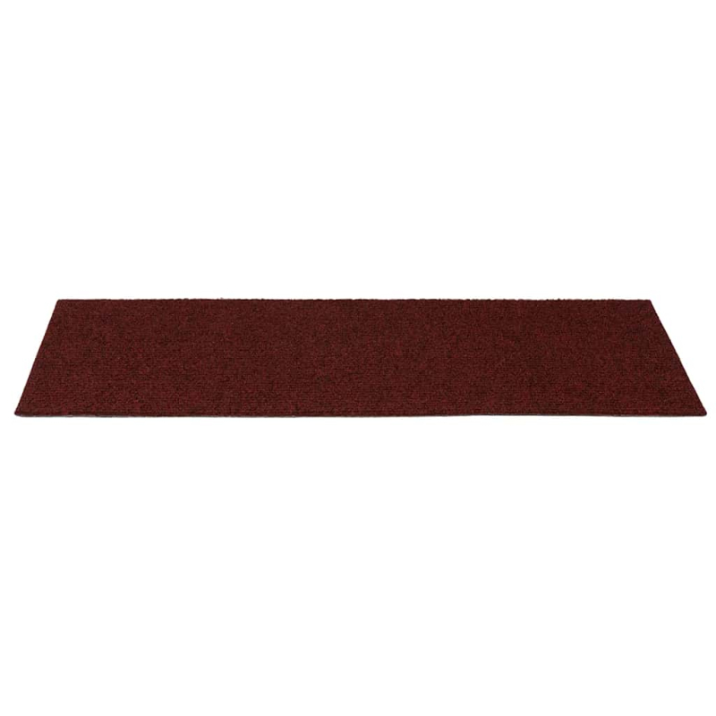 Stufenmatten Selbstklebend 30 Stk. Rot 60x25cm Rechteckig