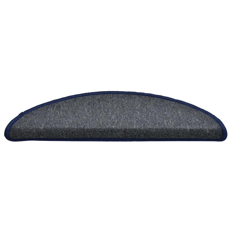 Stufenmatten 30 Stk. Dunkelgrau und Blau 56x17x3 cm