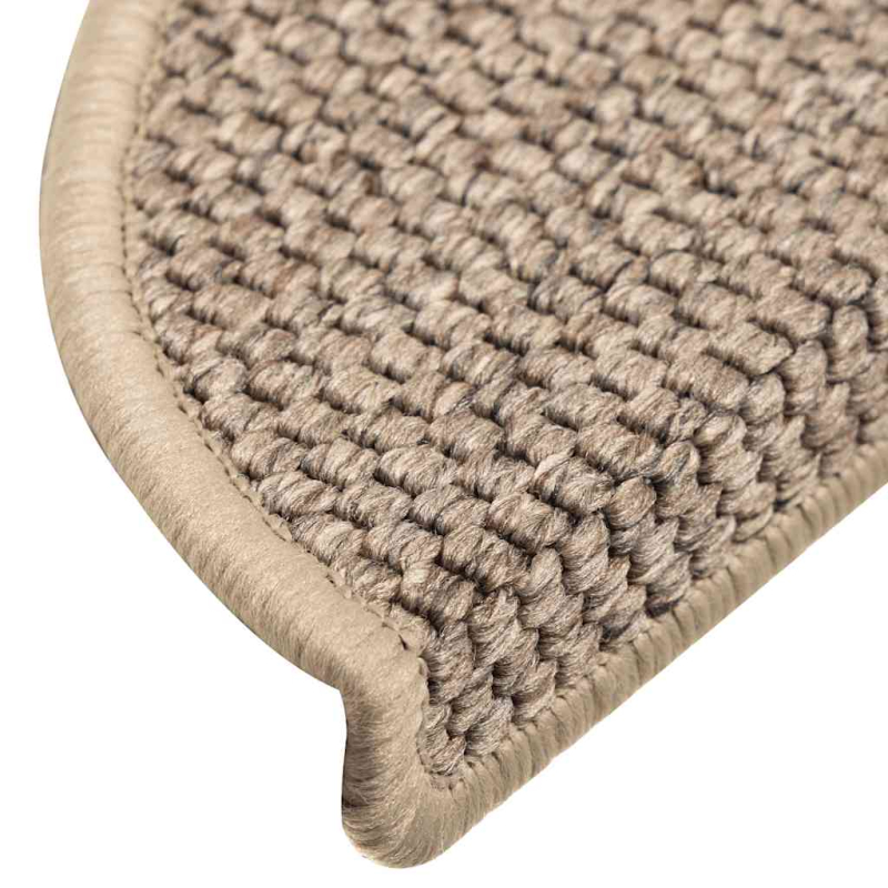 Stufenmatten Selbstklebend Sisal-Optik 30 Stk. 56x17x3 cm