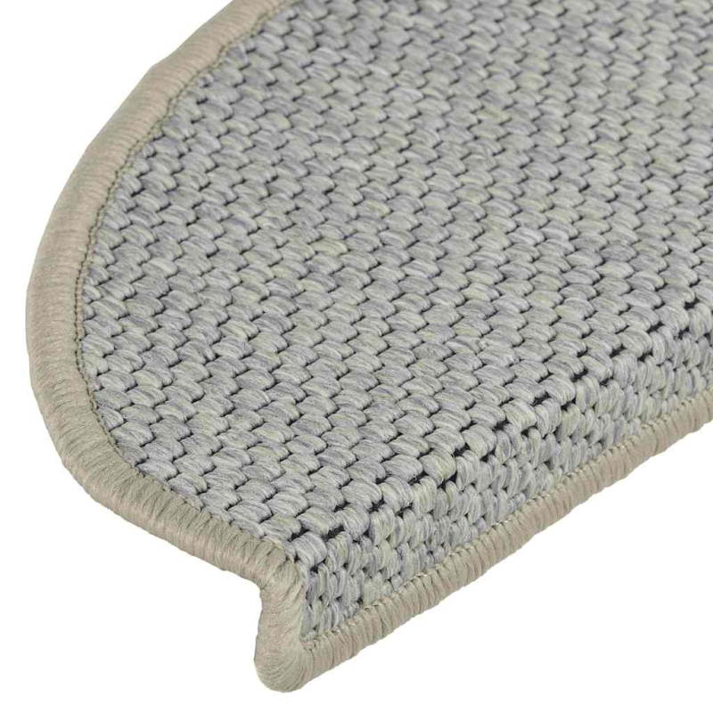 Stufenmatten Selbstklebend Sisal-Optik 30Stk 65x21x4cm Hellgrün
