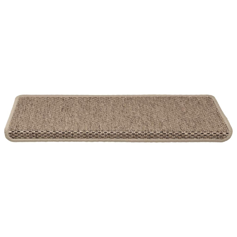 Stufenmatten Selbstklebend Sisal-Optik 30Stk. 65x21x4cm Sand