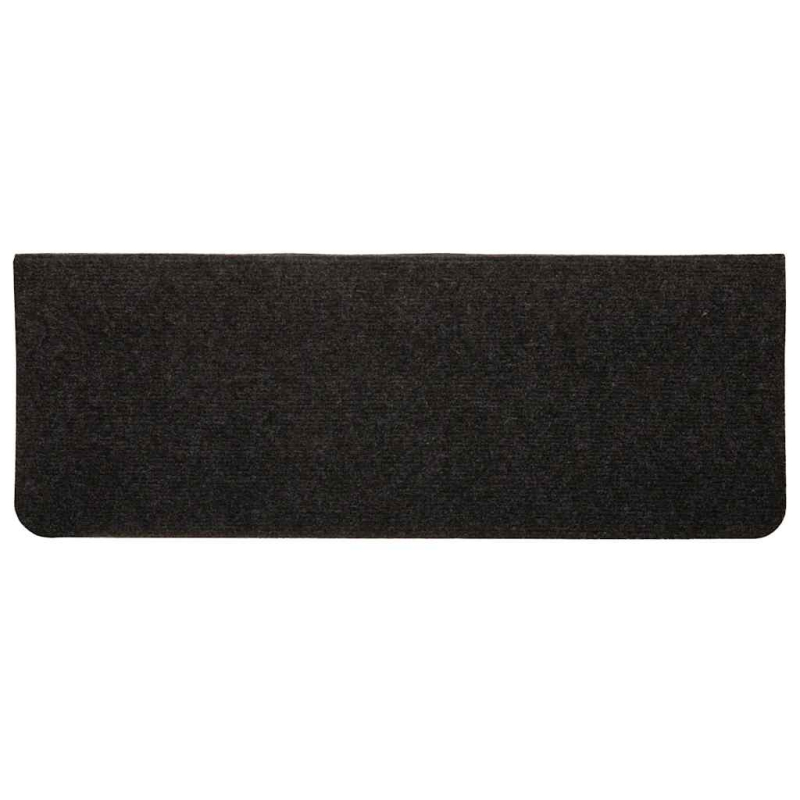 Stufenmatten Selbstklebend 30 Stk. Schwarz 65x24,5x3,5 cm
