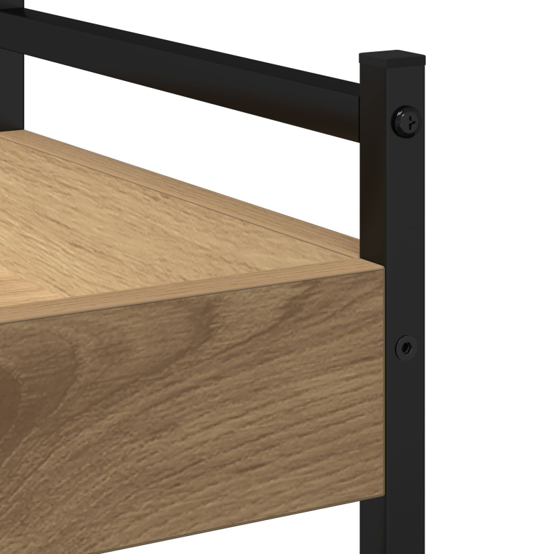 Küchenwagen Artisan Eiche 50x30x70 cm Holzwerkstoff