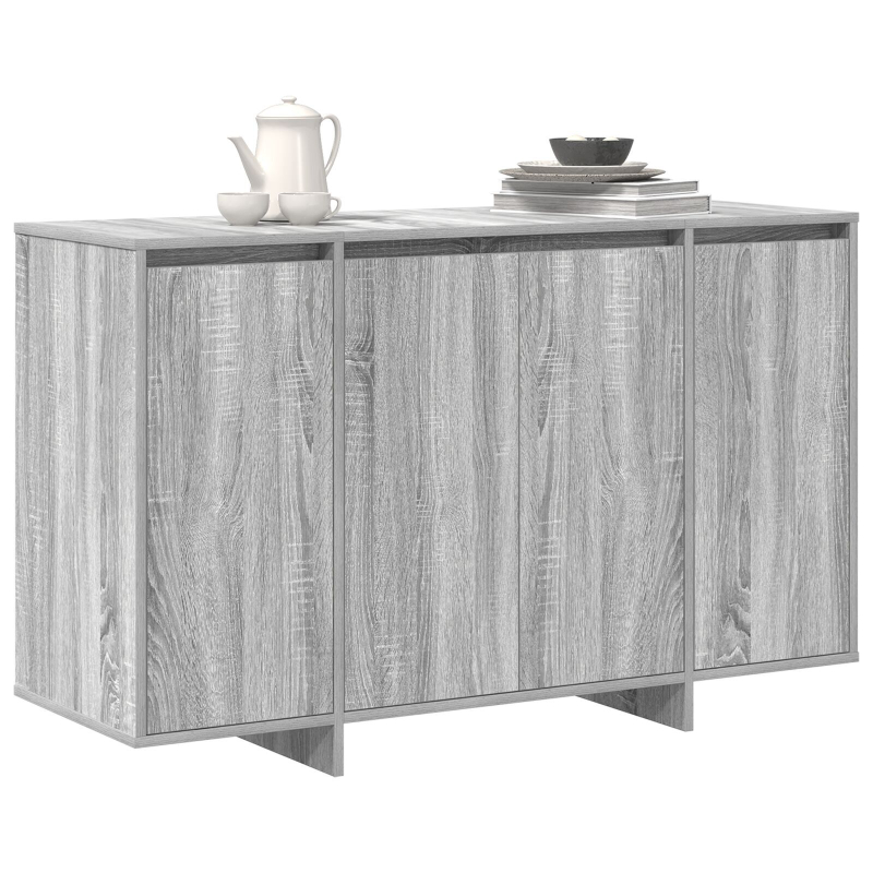 Sideboard Grau Sonoma Spanplatte 120 x 41 x 75 cm