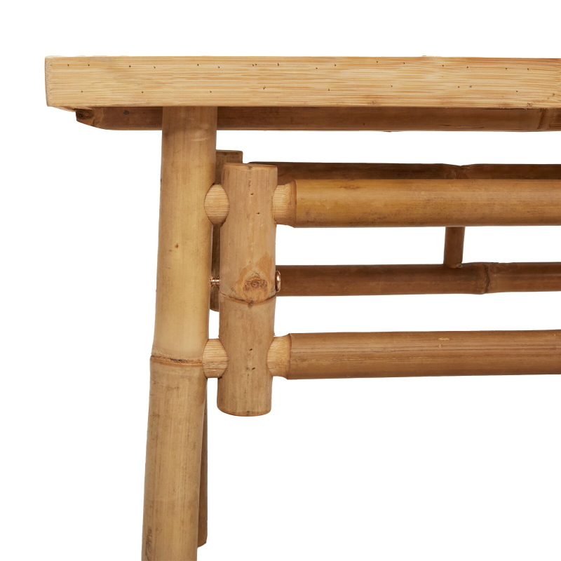 Gartenbank 110x38x45 cm Bambus