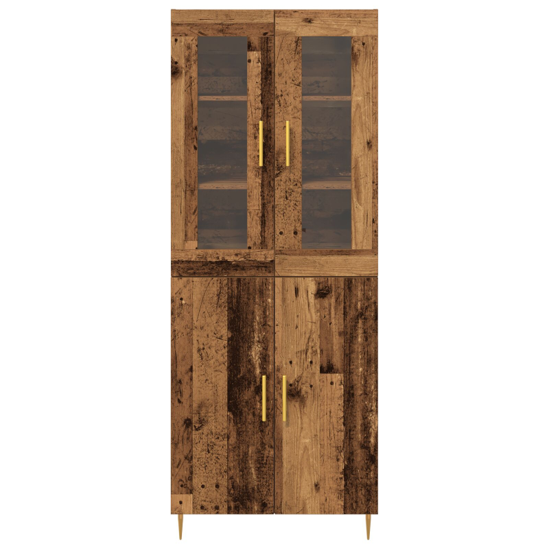 Hochboard Altholz 69.5x34x180 cm Kunstholz