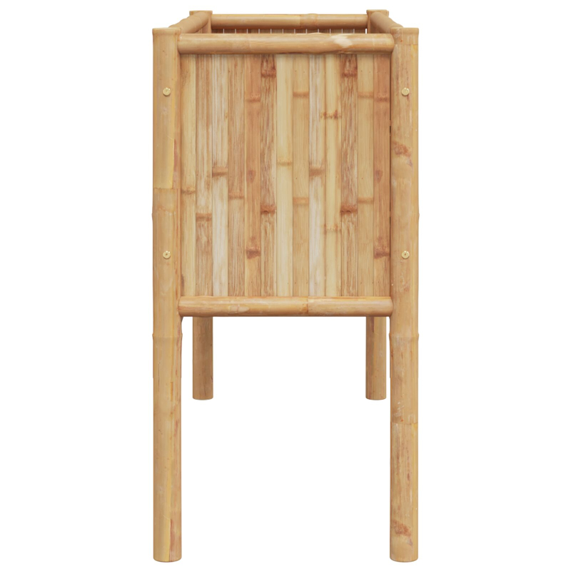 Garten Hochbeet 110x35x70 cm Bambus