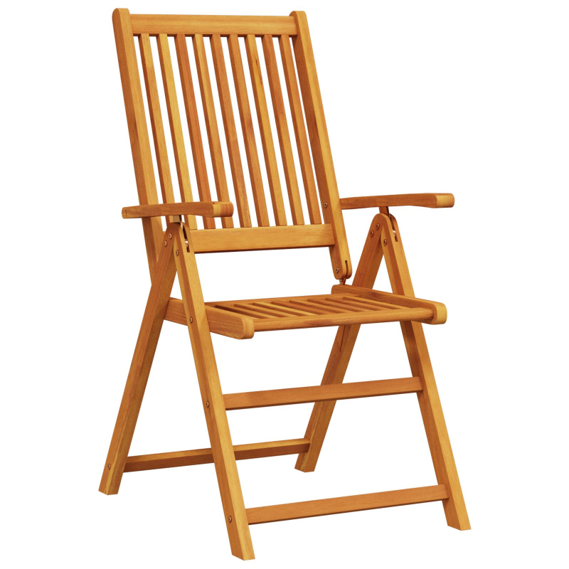 5-teiliges Gartendining-Set aus massivem Akazienholz