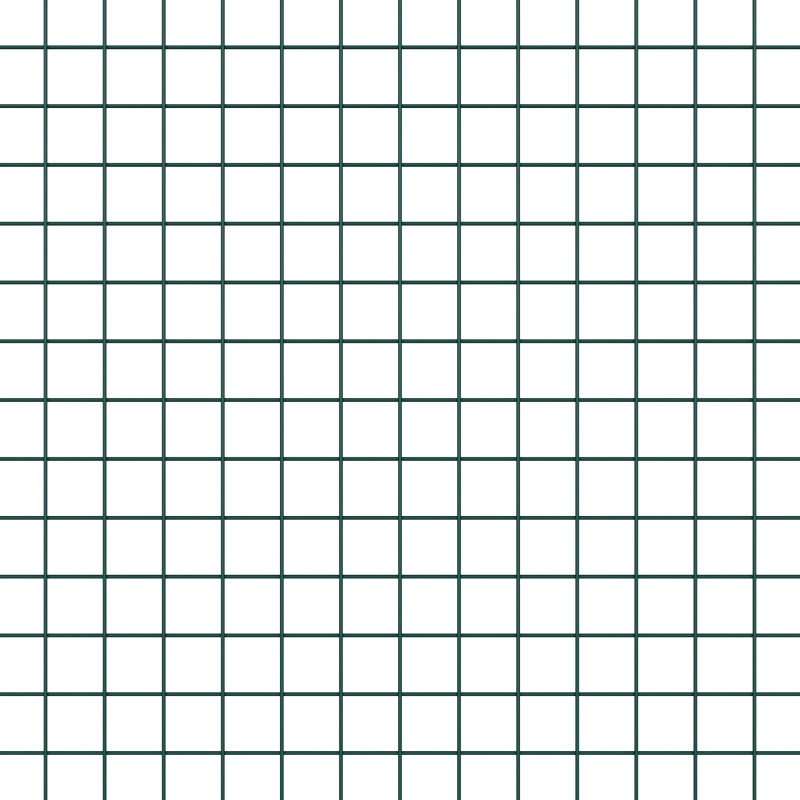 Geschweißter Drahtzaun mit 7 Pfosten Grün 0.8x10 m Stahl