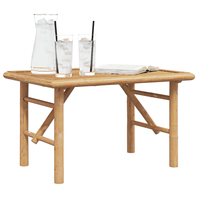 Couchtisch 70x40x36 cm Bambus