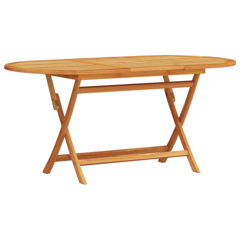 5-teiliges Gartendining-Set aus massivem Akazienholz