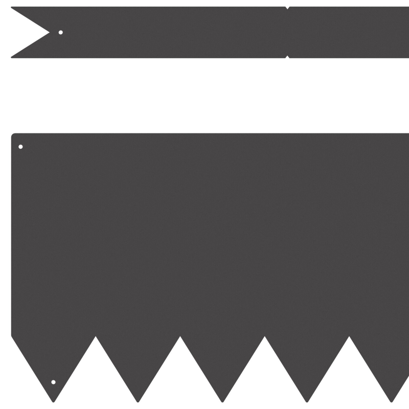 Rasenbegrenzungen 50 Stück Schwarz 100x0,5x20 cm Stahl