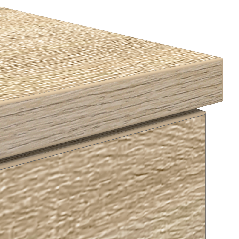 Schreibtisch Sonoma Eiche 140x49x76 cm Holzwerkstoff