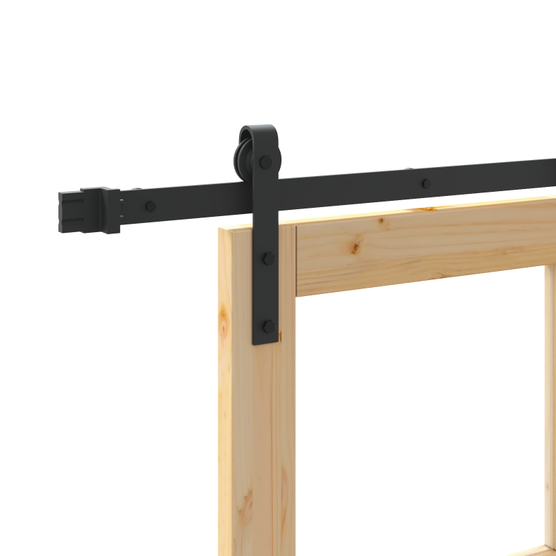 Schiebetür mit Beschlagset ORKDALMassivholz & Glas