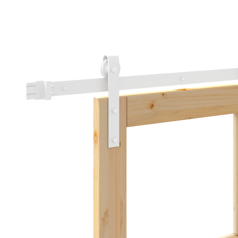 Schiebetür mit Beschlagset ORKDALMassivholz & Glas