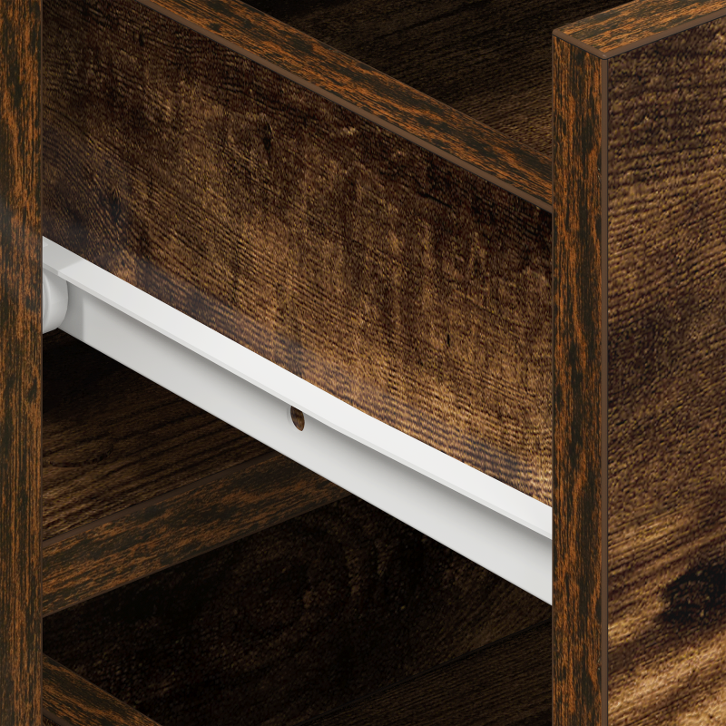 Sideboard Geräucherte Eiche Holzwerkstoff 120 x 36 x 69 cm