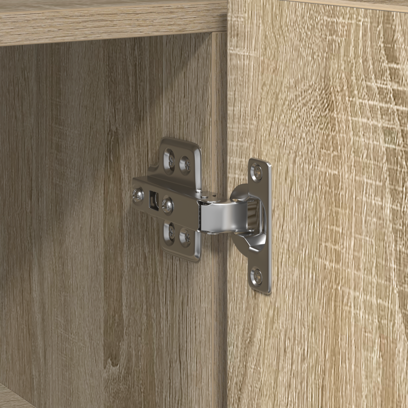 Sideboard Sonoma Eiche Ingenieurl Holz 116 x 30 x 75 cm Sideboard