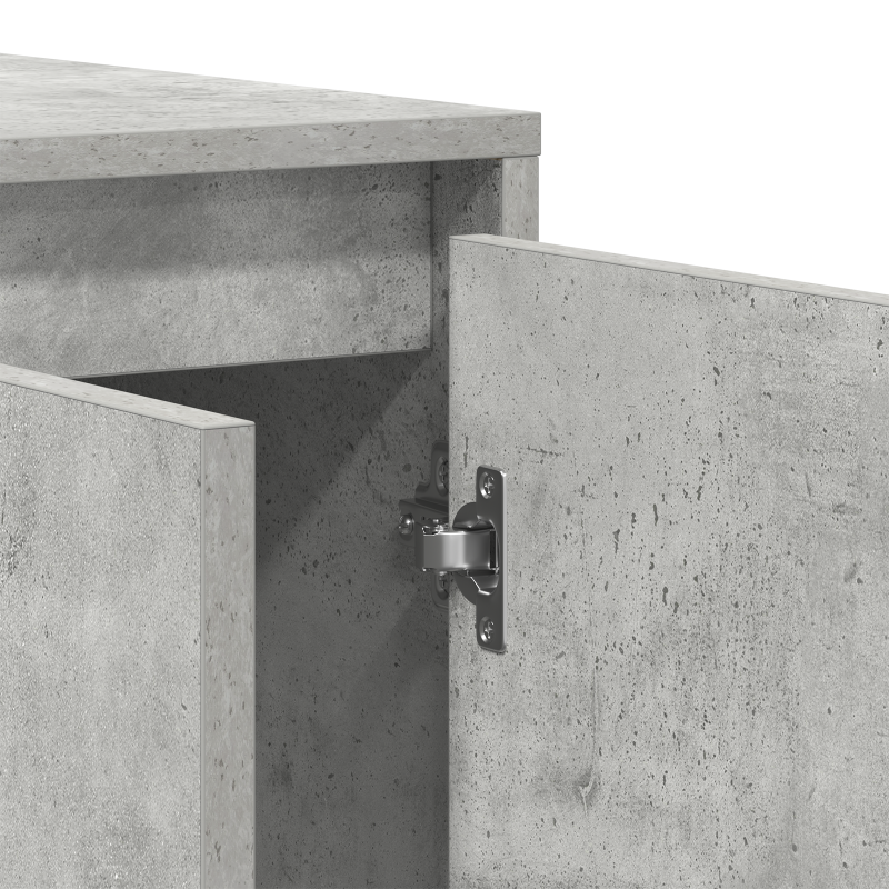 Beton Grau Sideboard Beton grau Holzwerkstoff 120 x 41 x 75 cm