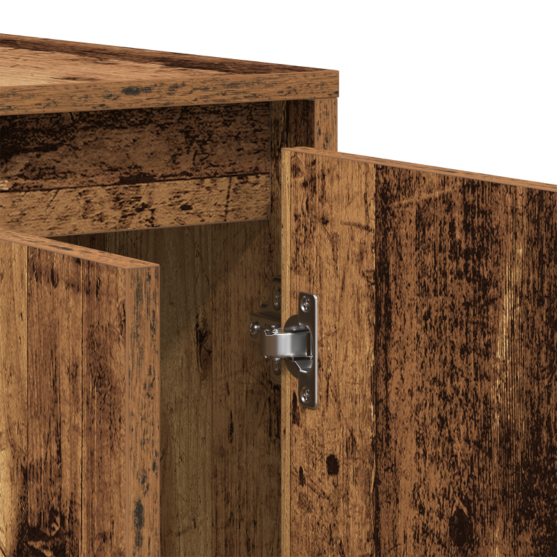 Braunes Sideboard Altholz Holz 120 x 41 x 75 cm Sideboard