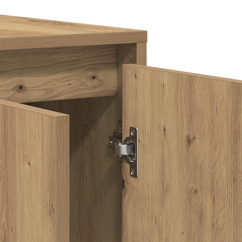 Eichen Sideboard Artisan Eiche Holzwerkstoff 120 x 41 x 75 cm