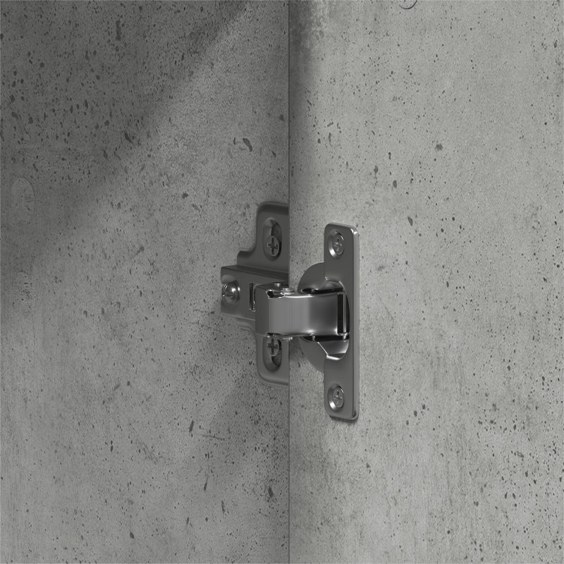 Kleiderschrank Betongrau 55x25x189 cm Spanplatte