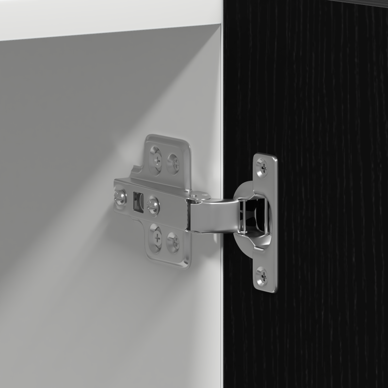 Küchenschrank Schwarze Eiche Verleimtes Holz 60 x 57 x 207 cm